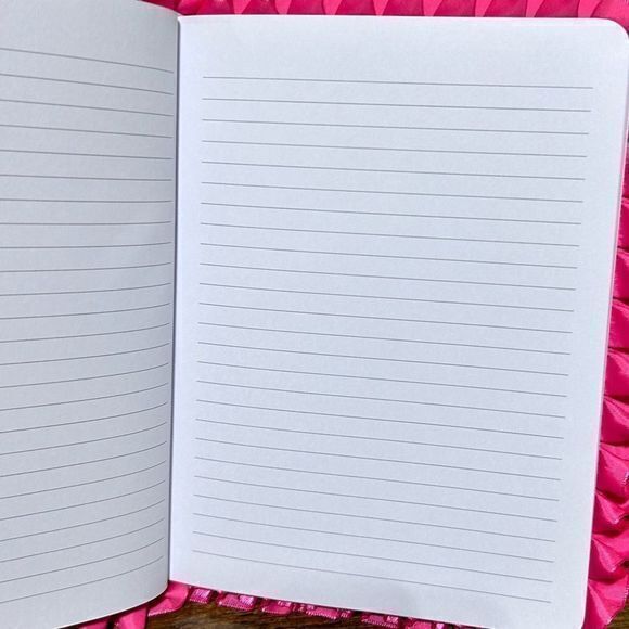 NWT Simply Southern Women's Mermaid At Heart Ruffled Notebook Journal Hardback‎ - Picture 4 of 4